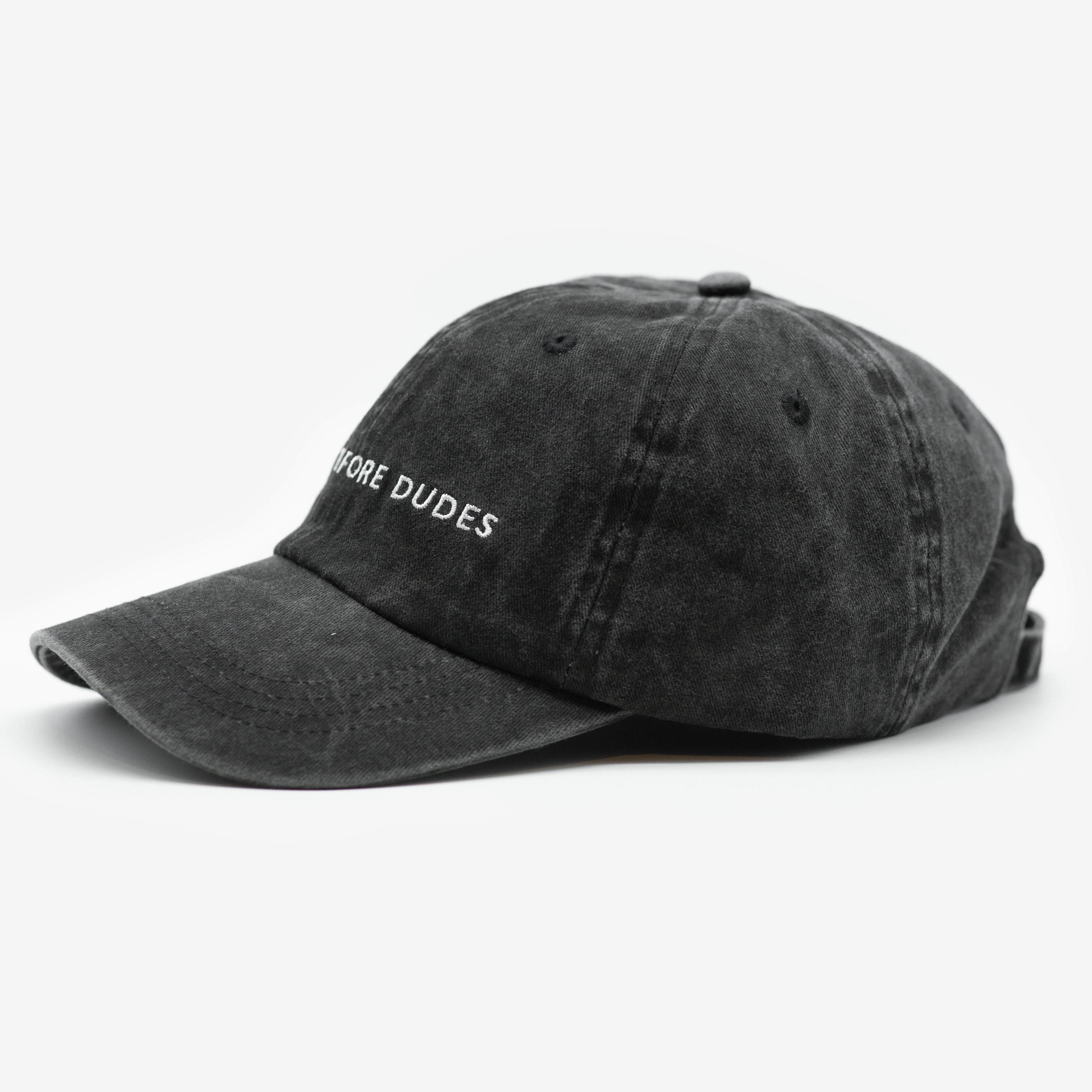 Casquette en denim noir - Dogs Before Dudes