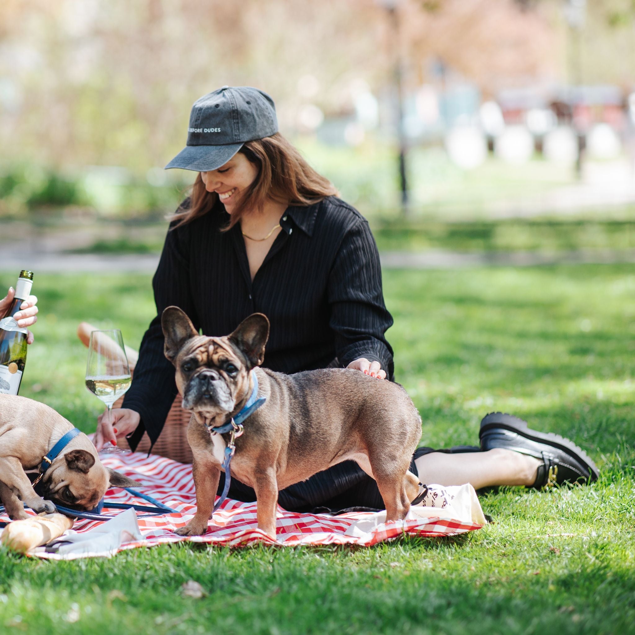 Casquette en denim noir - Dogs Before Dudes