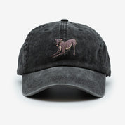 Casquette en denim noir - lévrier