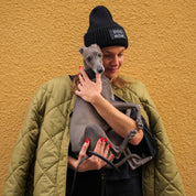 Bonnet en laine noire - Propriétaire de chien anti-social