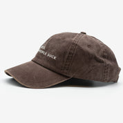 Casquette en jean marron - Dogs. Because People Suck
