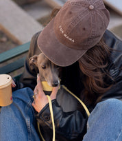 Casquette en jean marron - Fur Mama