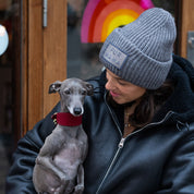 Bonnet en laine gris -  Fur Mama