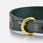 Collier de Noël pour chien fin