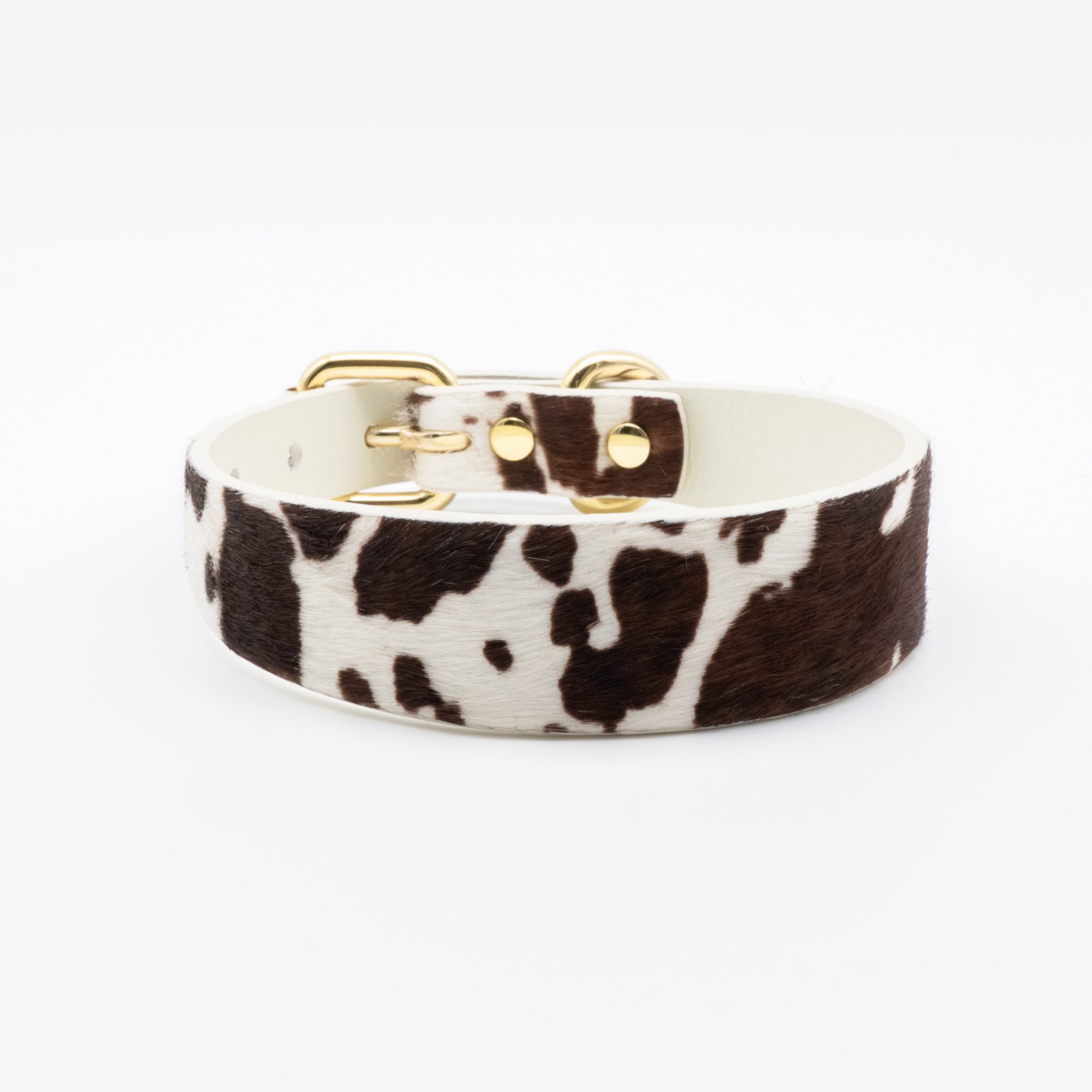 Collier de chien en cuir fin