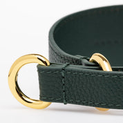 Martingale large pour chien vert foncé
