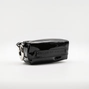 Glossy Black Poop Bag Holder