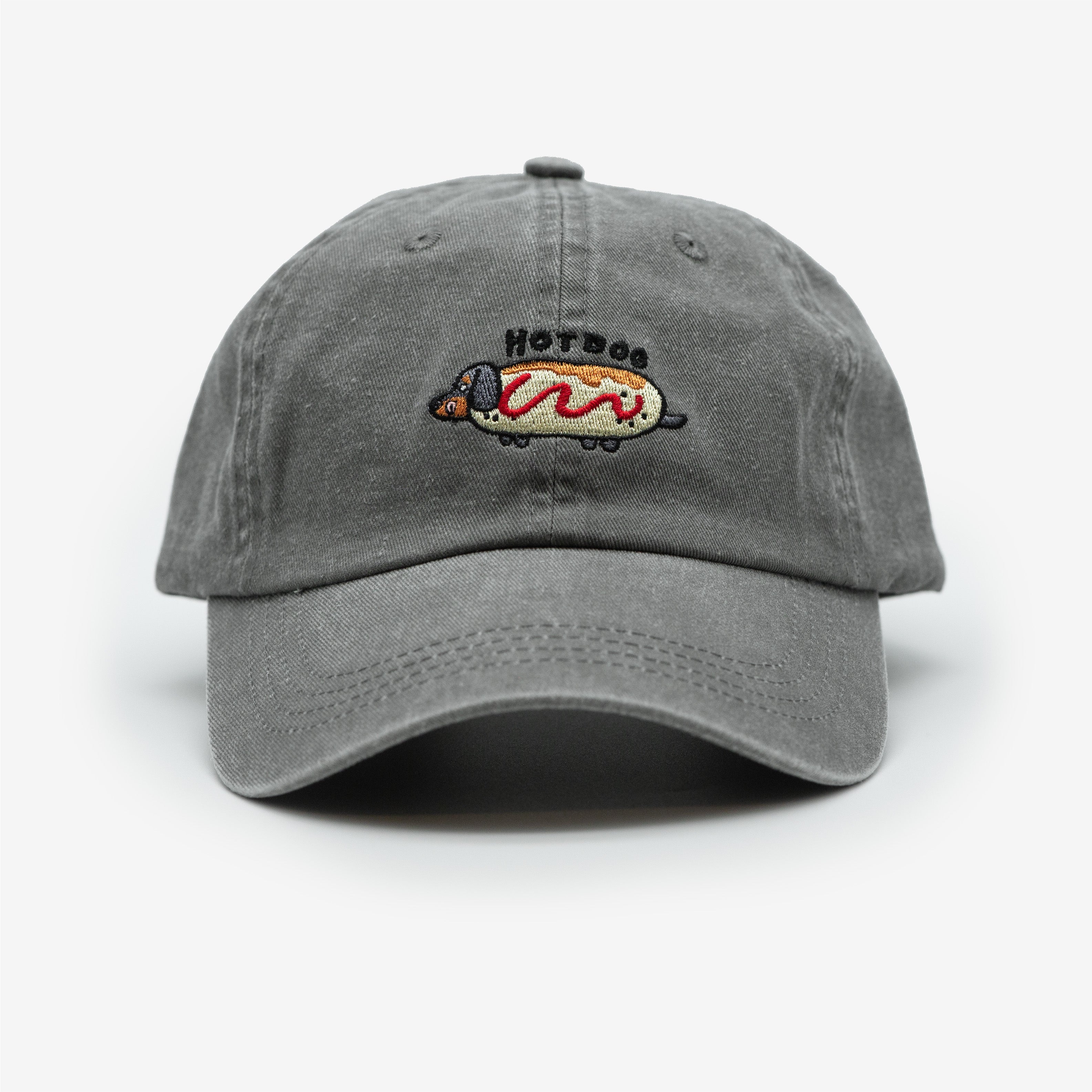 Casquette en denim gris - Hot DogCasquette en denim gris - Hot Dog