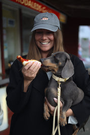 Casquette en denim gris - Hot DogCasquette en denim gris - Hot Dog