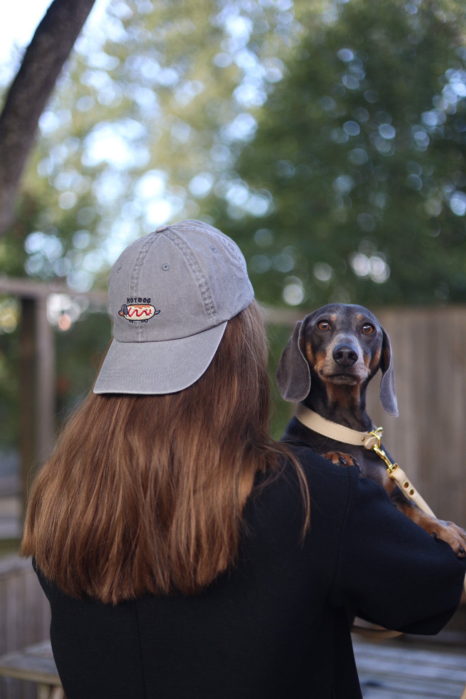 Casquette en denim gris - Hot DogCasquette en denim gris - Hot Dog