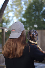 Casquette en denim gris - Hot DogCasquette en denim gris - Hot Dog