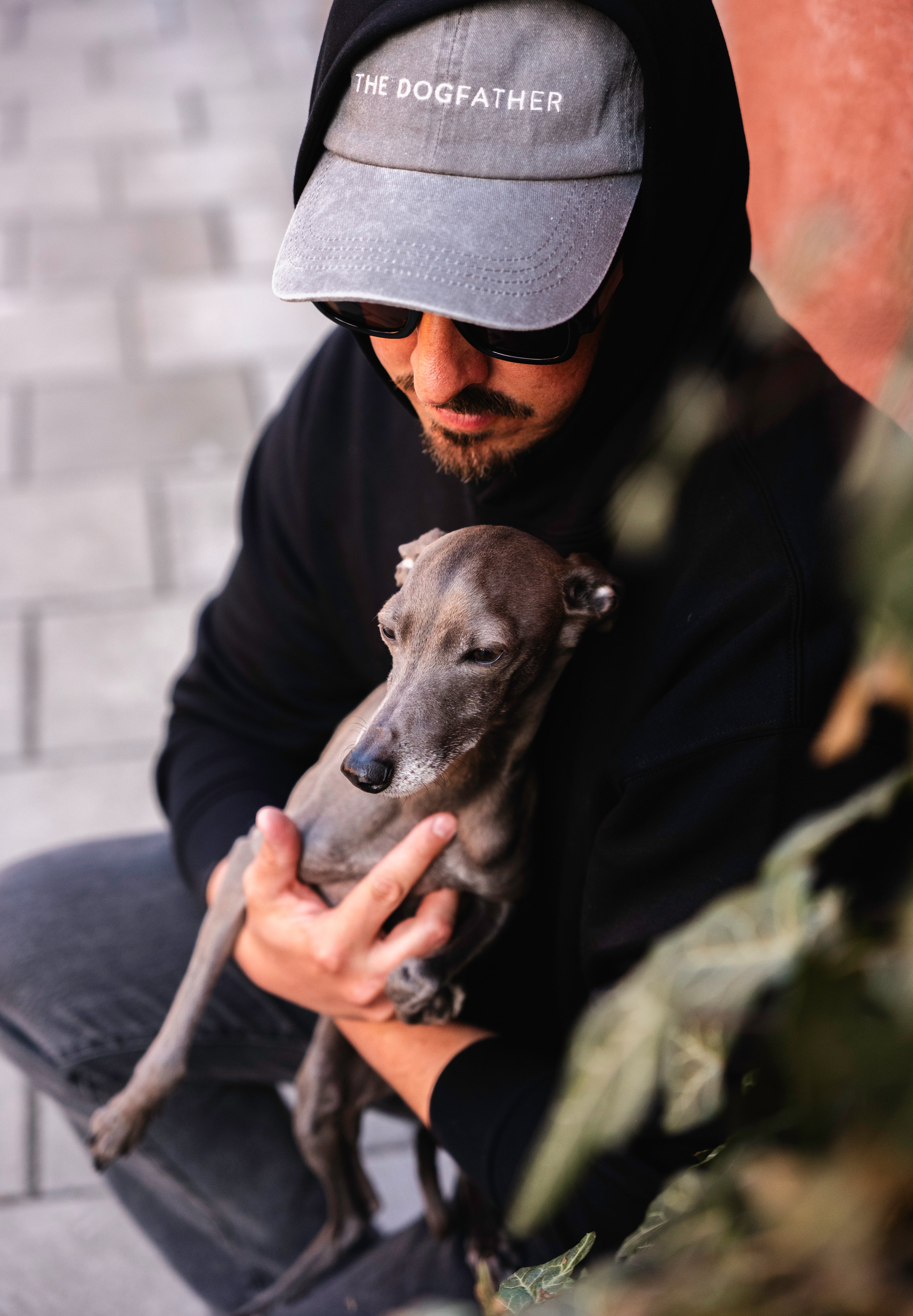 Casquette en denim gris - The Dogfather 