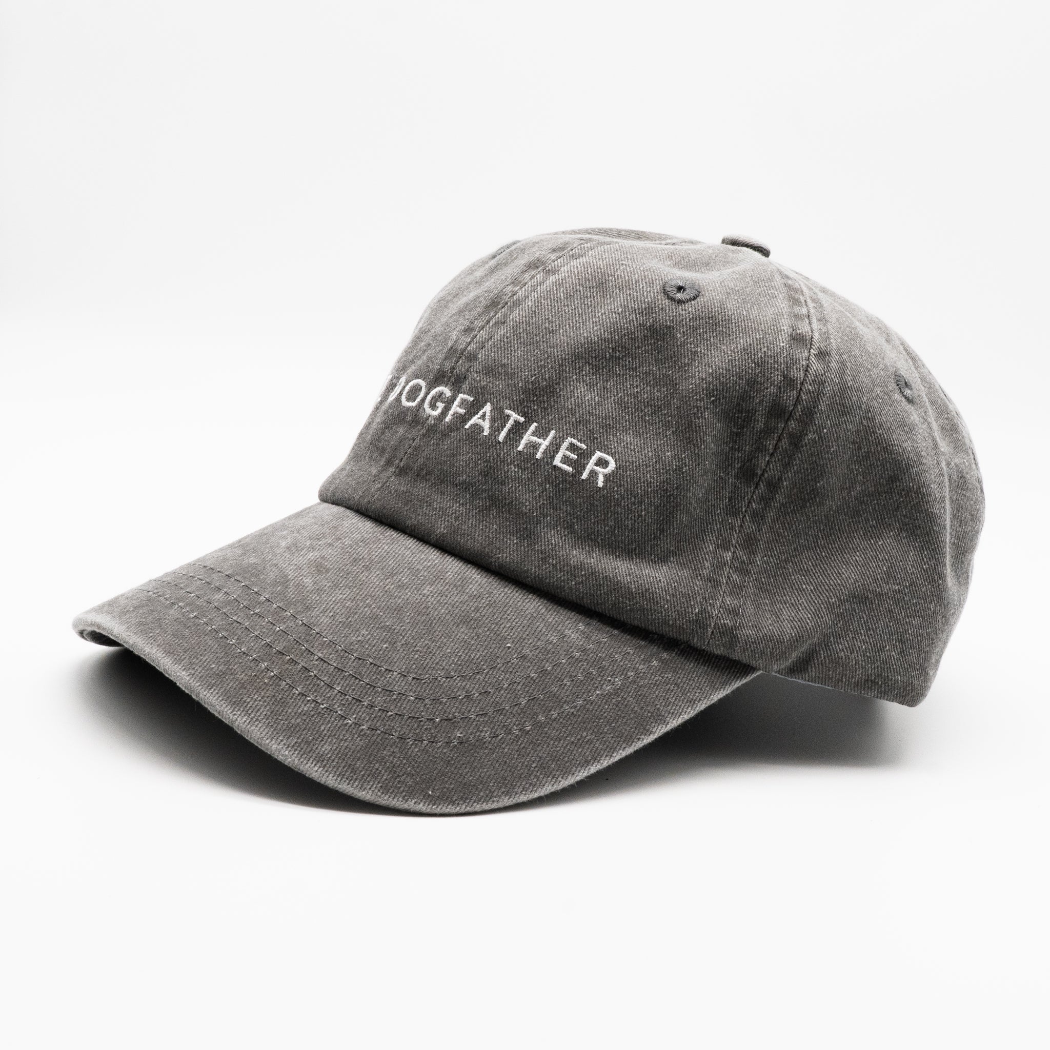 Casquette en denim gris - The Dogfather 