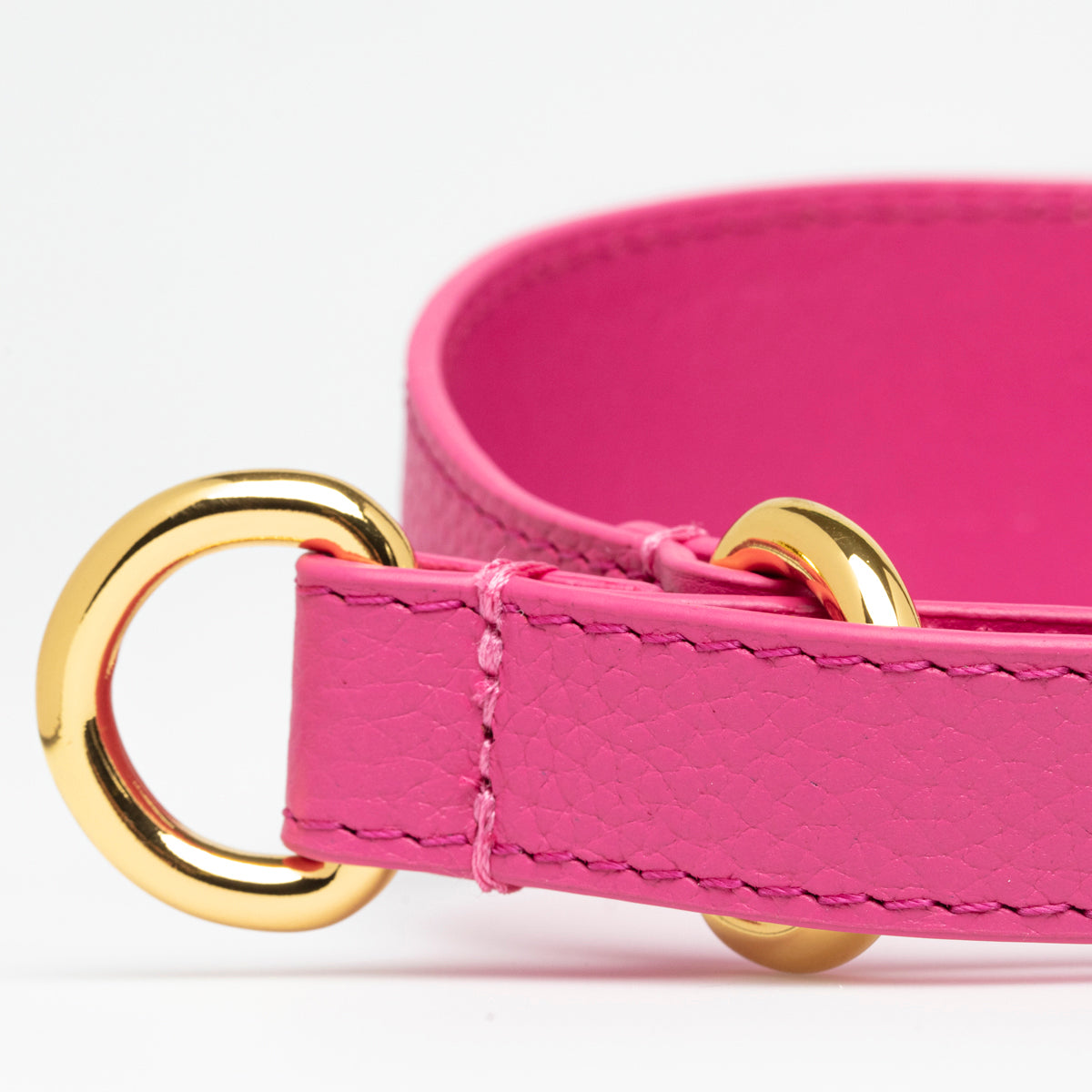 Collier Martingale Large pour chien rose vif