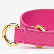 Collier Martingale Large pour chien rose vif