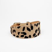 Collier de chien léopard large