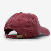 Casquette en jean rouge - My Dog Is My Shrink