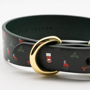 Santa Paws Christmas Dog Collar Thin