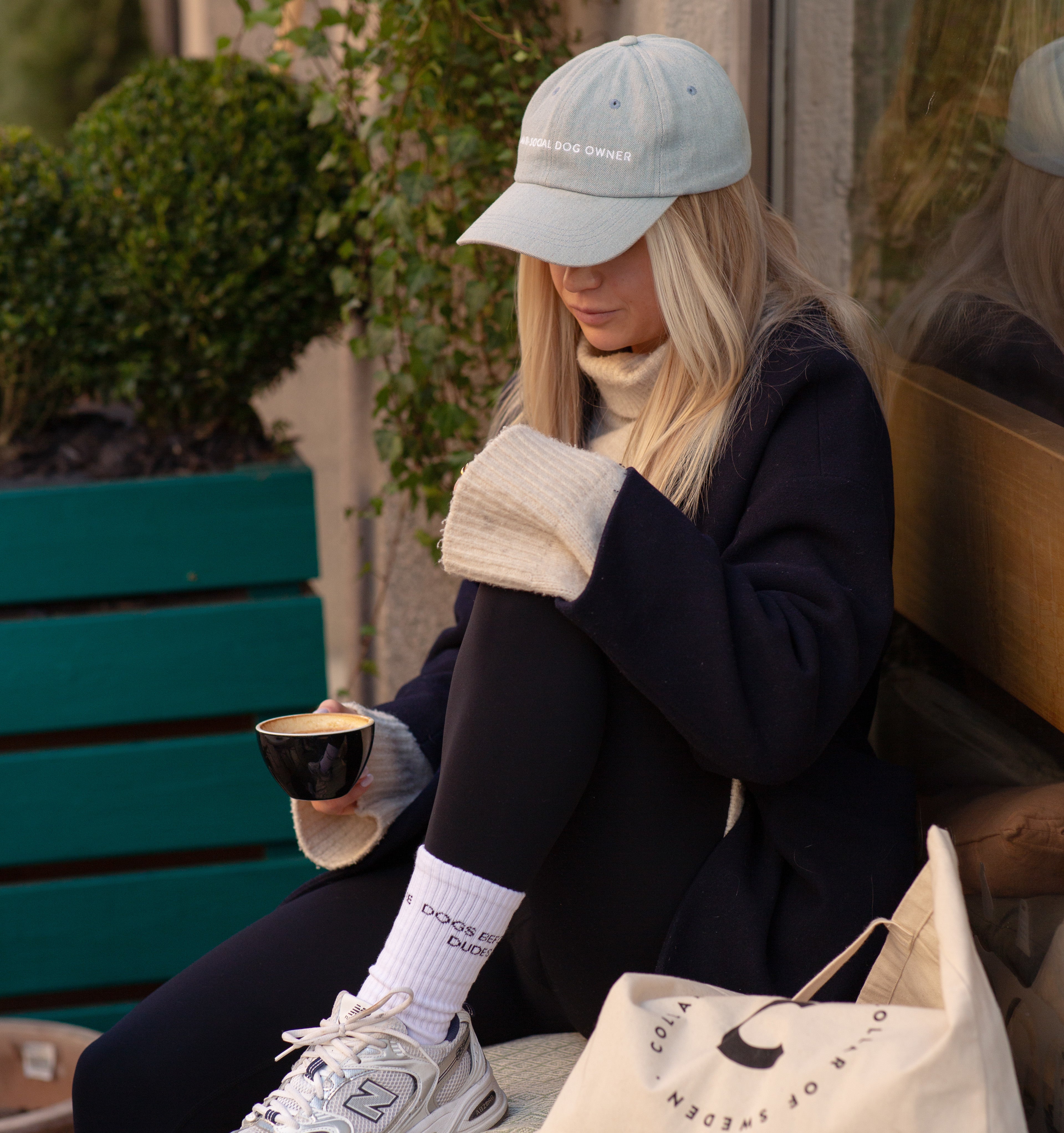 Casquette en jean - Anti-Social Dog Owner