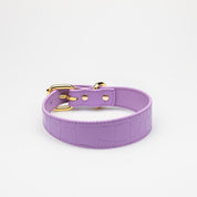 image - Violet Croco Vegan Collar Large Thin
